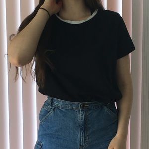 FREE black and white t-shirt